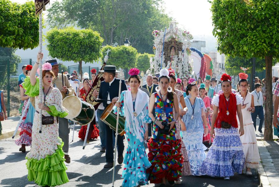 El Rocío en Almonte (Huelva)