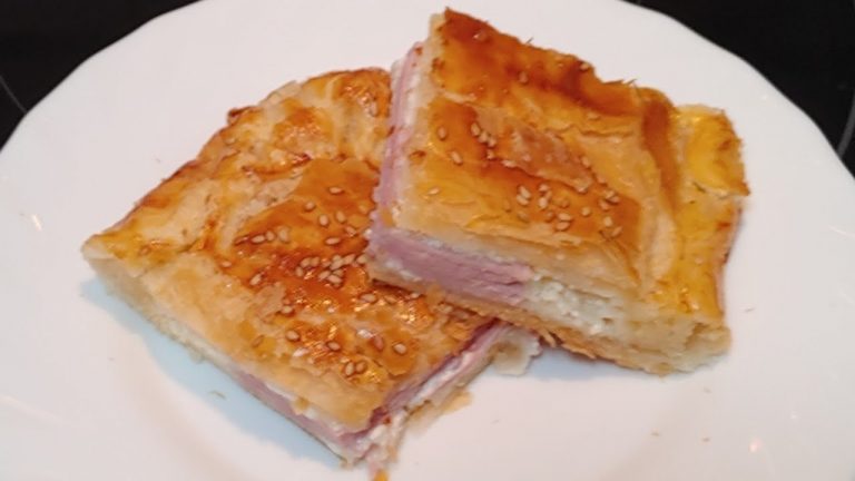 Empanada de jamón york y queso el truco para que no se desmonte cuando lo cortes