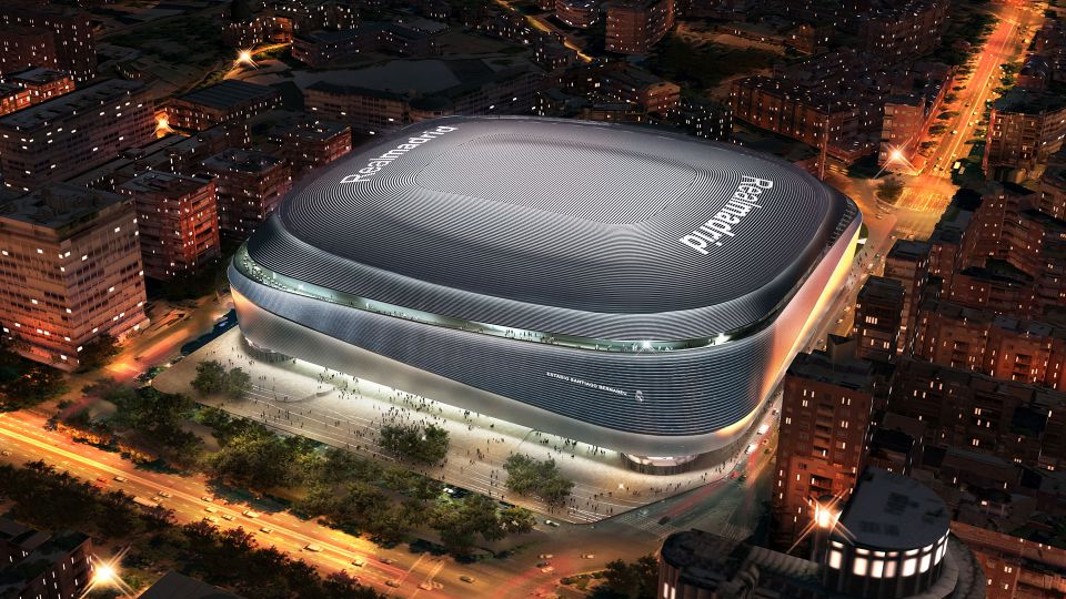 En El Real Madrid Están Felices Por Las Obras Del Santiago Bernabéu