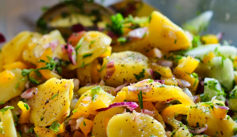 Ensalada Campera Único Plato Verde Rivaliza Con El Gazpacho