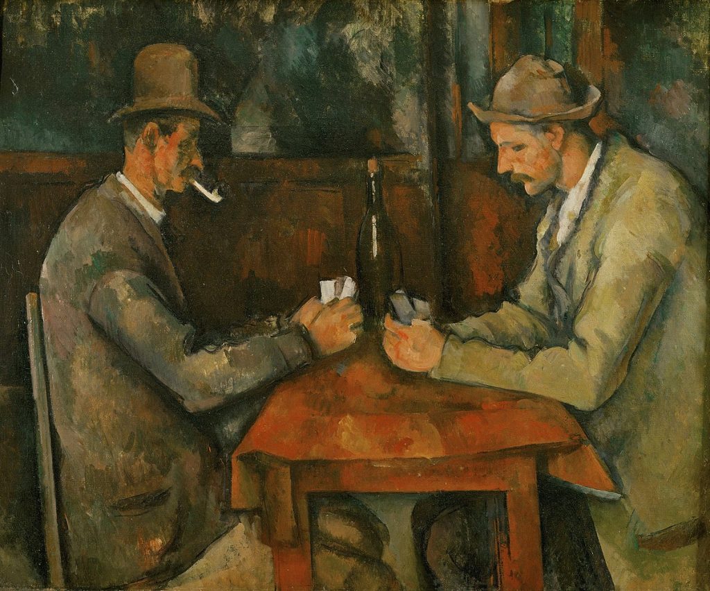 ‘Los Jugadores De Cartas’ De Paul Cézanne