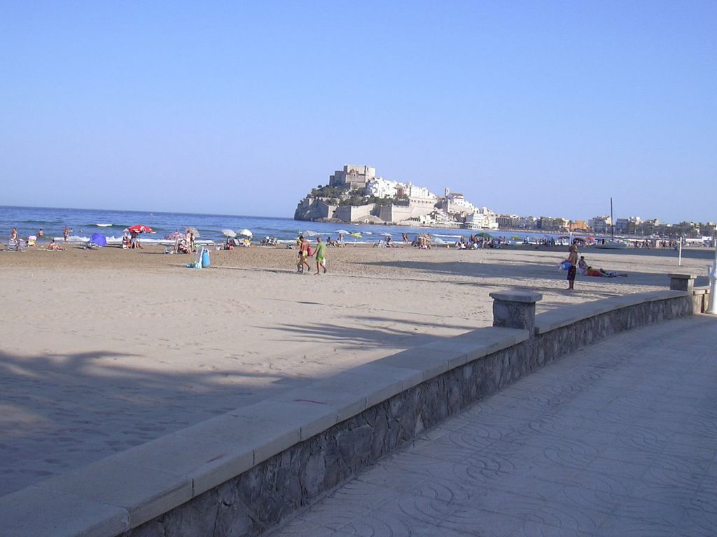 En Castellón, Playa Norte, Peñíscola