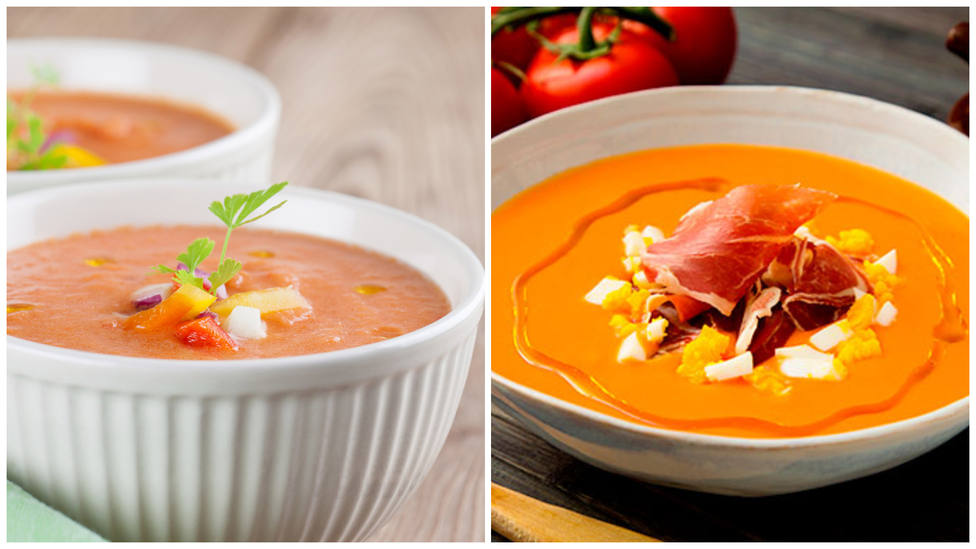 ¿Cuáles Son Las Diferencias Entre El Salmorejo Y El Gazpacho?