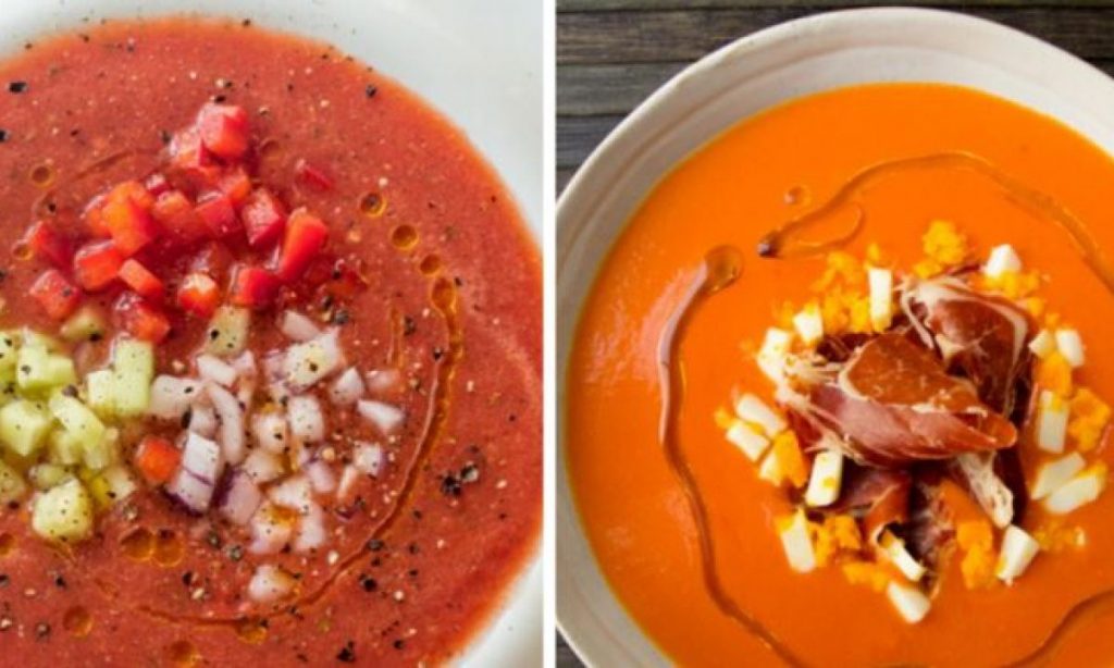 ¿Qué Diferencia De Acuerdo A La Ocu Entre El Salmorejo Y Gazpacho?