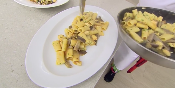 Rigatoni el toque de Arguiñano para bordar el plato