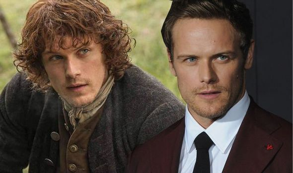 Sam Heughan como Jamie Fraser