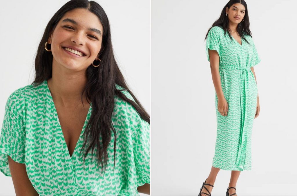 Vestido Con Tira De Anudar De H&Amp;M