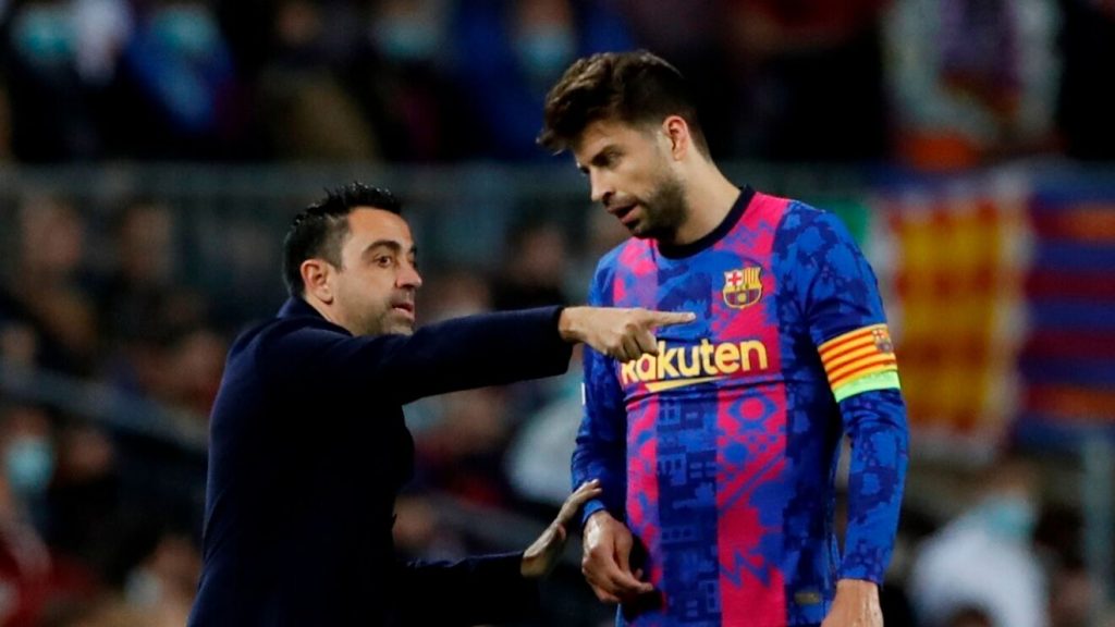 Xavi Hernández, el entrenador del Barcelona