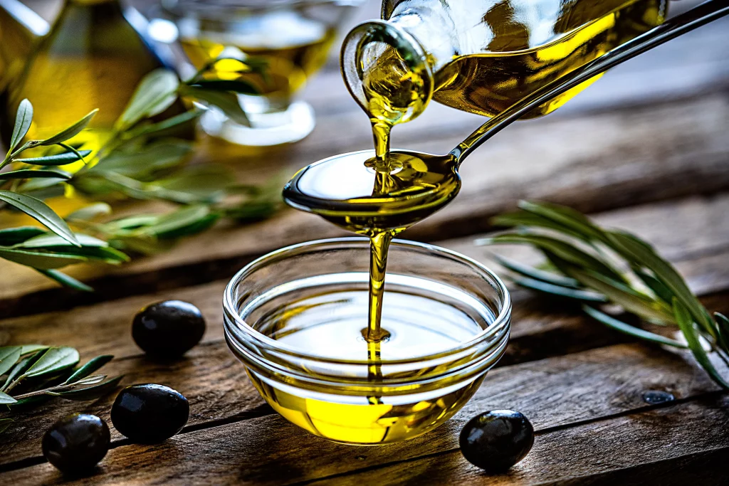 Aceite De Oliva En Bowl