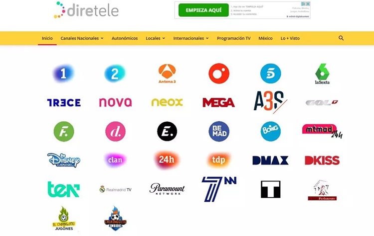 Diretele Web Tdt Gratis