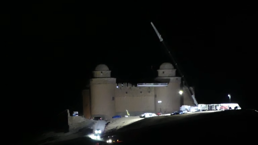 El Castillo De La Calahorra En Granada