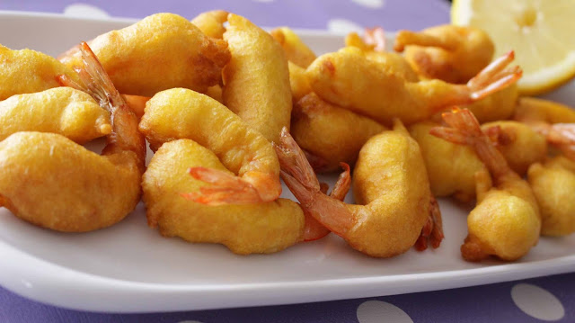 gambas a la gabardina