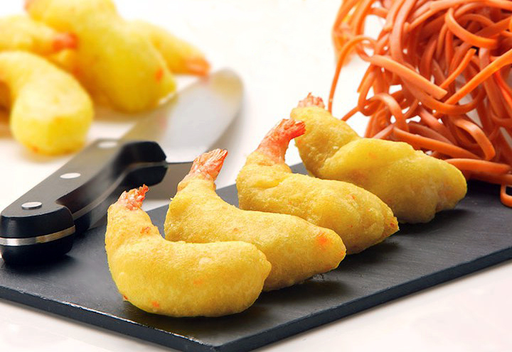 gambas a la gabardina
