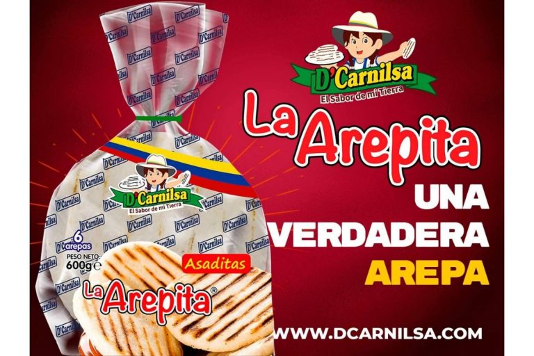 Comprar la auténtica arepa colombiana en D’Carnilsa, lista para ser rellenadas y consumida