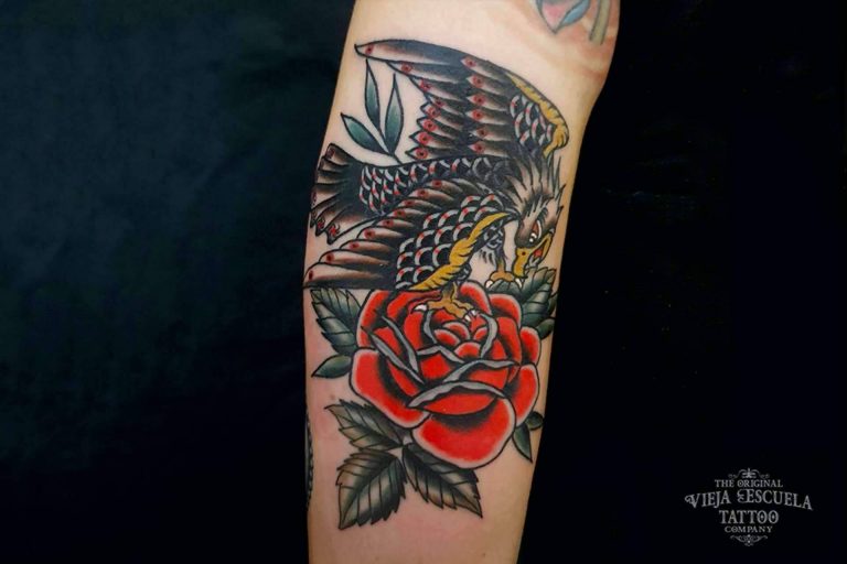 Tatuajes old school en Valencia, de la mano de Vieja Escuela Tattoo