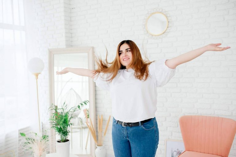 Los pantalones para mujer de tallas grandes de Corazón XL