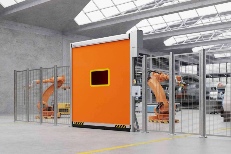 La nueva puerta rápida de protección de máquinas ASSA ABLOY RP400