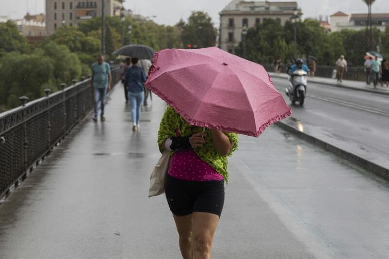 Siguen las lluvias y tormentas en el suroeste peninsular. El tiempo del 20 de septiembre