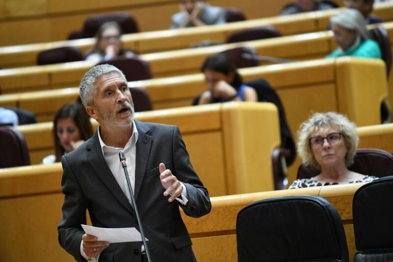 Vox pide investigar ONG que «colaboran» en tráfico de migrantes y Marlaska responde: «Si tiene datos formalice denuncia»