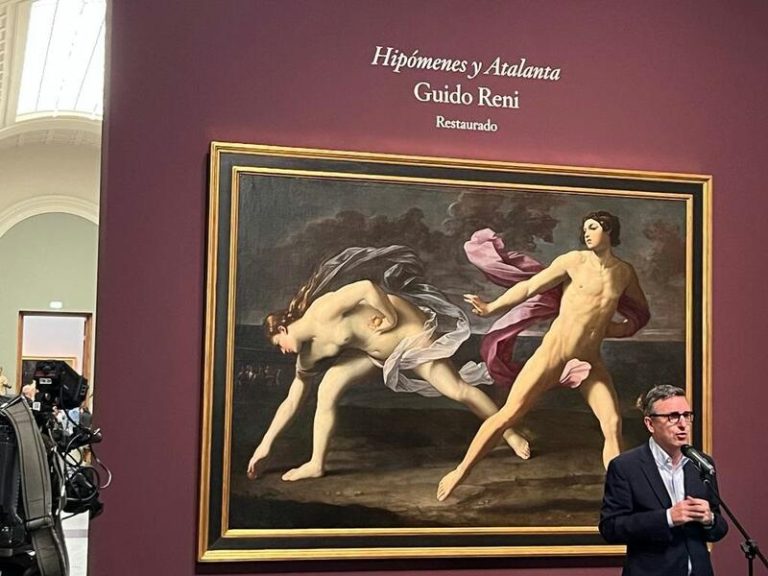 El Museo del Prado restaura la luminosidad de ‘Hipómenes y Atalanta’: «Es una de las obras más importantes del Museo»