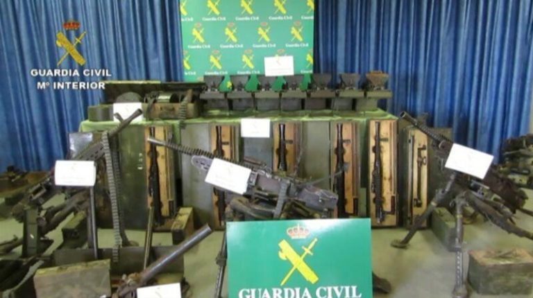 Condenado a 5 años de cárcel un militar que tenía en su casa un arsenal de armas de guerra y 15.000 cartuchos