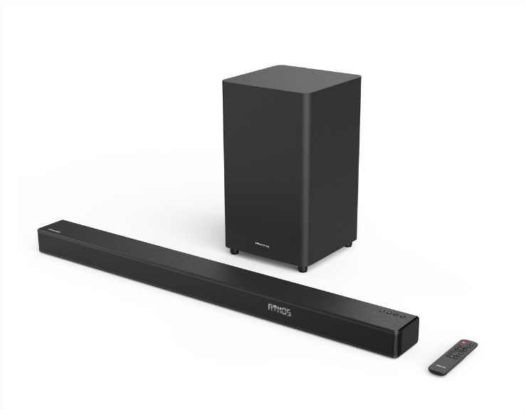 Barra De Sonido Hisense Hs312, 3.1, Bluetooth Y Subwoofer Inalámbrico El Corte Inglés