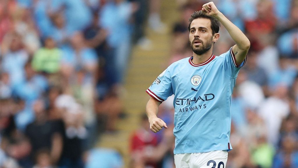 Bernardo Silva, en la mira del Barcelona