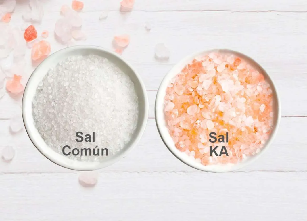 ¿Cuál es la diferencia entre la sal rosa del Himalaya y la sal común?