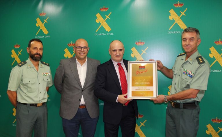 La Comandancia de la Guardia Civil de Murcia, reconocida por su contribución a la protección de la ciudadanía por Securitas Direct