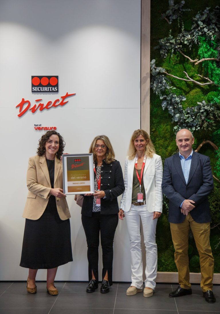 Paisaje Limpio, reconocida por Securitas Direct por su contribución en la protección del medio ambiente