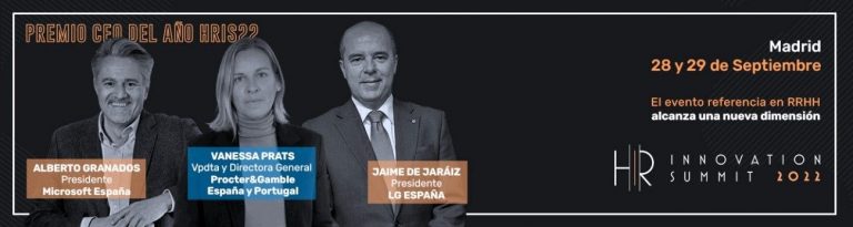 El HR Innovation Summit elige a los CEOS del Año HRIS2022, que se entregarán el 29 de septiembre