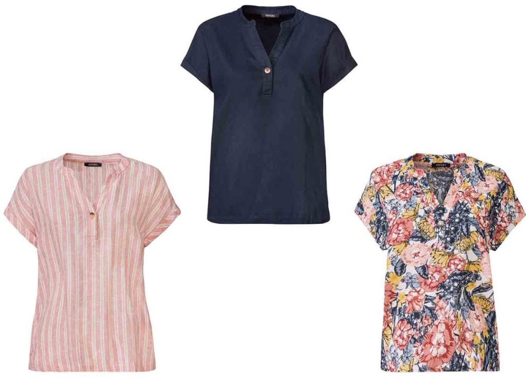 Blusa De Lino Para Mujer De Lidl