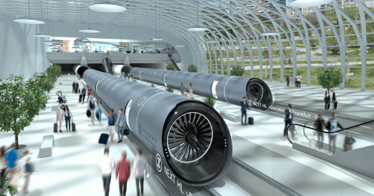 Zaragoza será un nodo estratégico en la red UE de Hyperloop, que irá a más de 700 km/hora