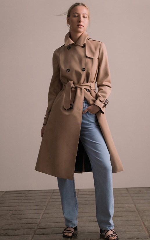 La gabardina de Primark color camel