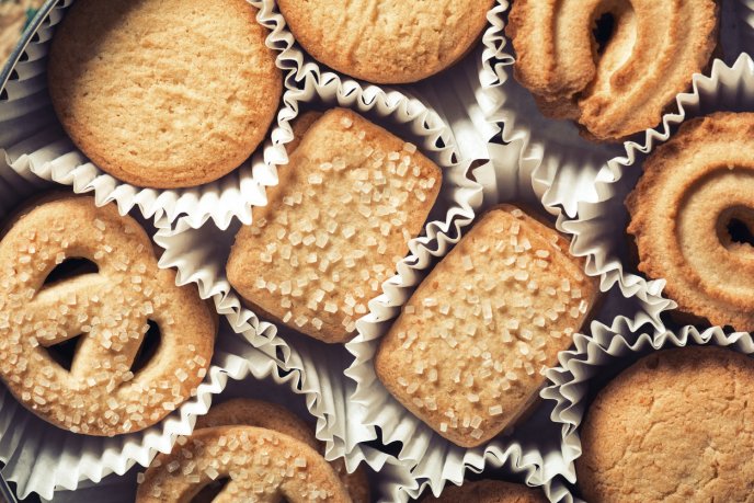 Galletas danesas de mantequilla