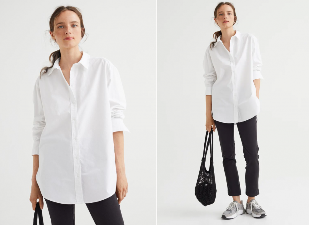 Camisa Oxford H&Amp;M