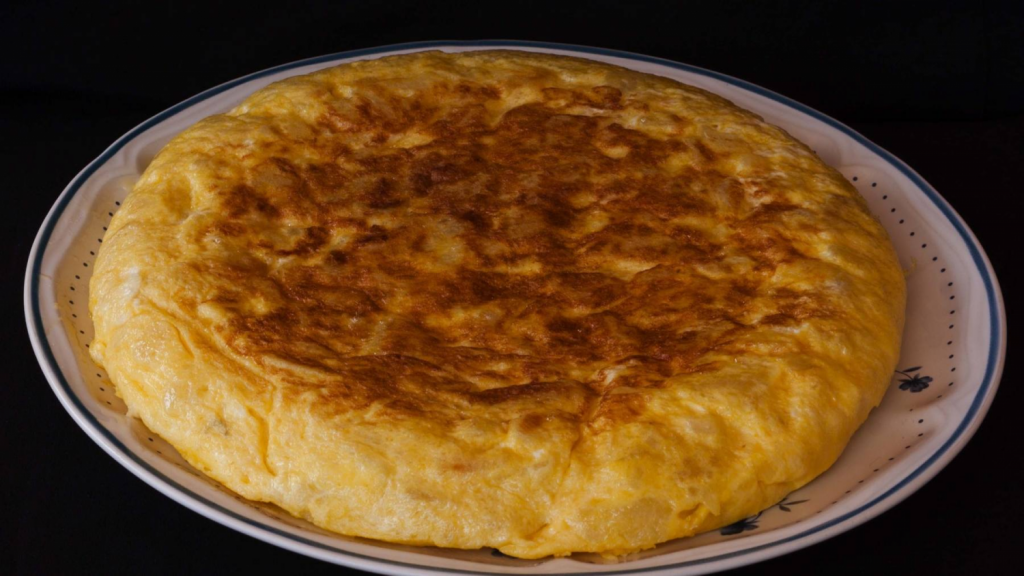 Tortilla De Patatas Jamón Y Queso