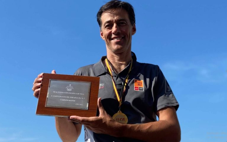 El nuevo campeón de España de ILCA 7 Máster es Leandro Rosado