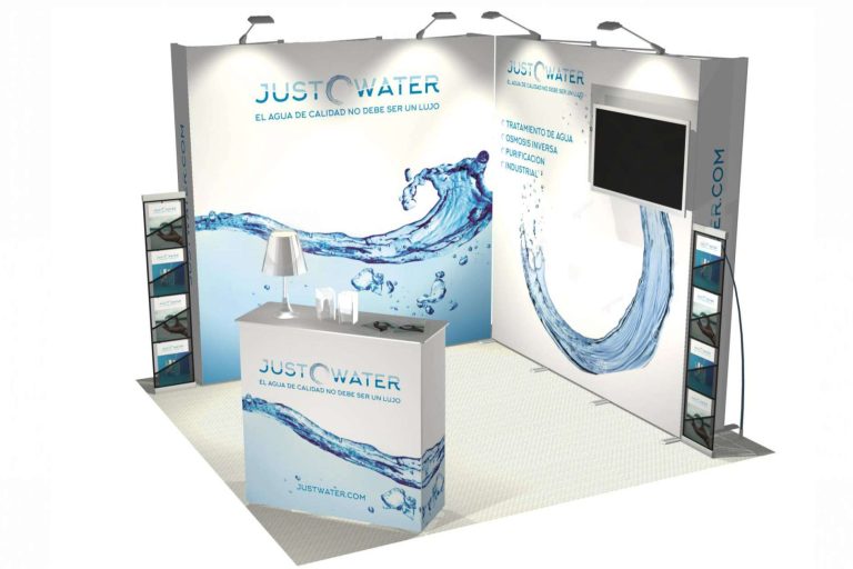 Congresos y roadshows mágicos con el kit de displays de Olika Stands