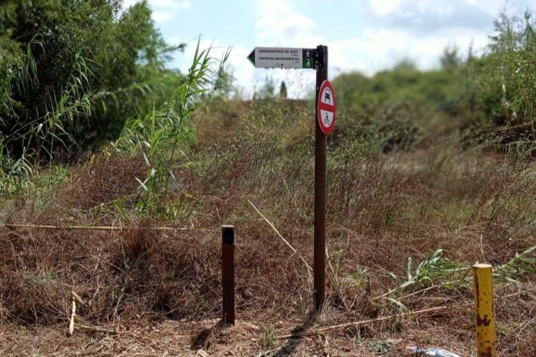 Abadecom dispone de balizas de plástico reciclado para el montaje y la habilitación de senderos rurales