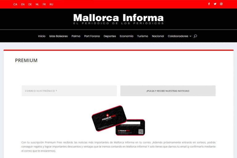 La información generalista de la isla de Mallorca en el correo electrónico, de la mano de Mallorca Informa
