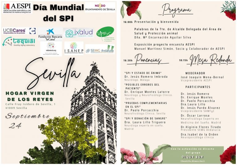 iXalud colabora en la celebración del Día Mundial del Síndrome de Piernas Inquietas