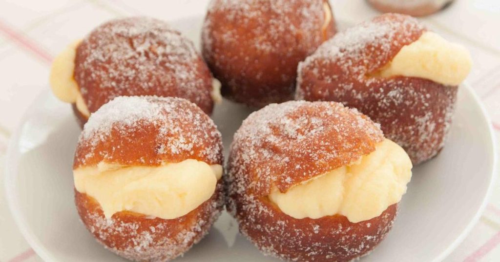 Berlinas rellenas de crema: la merienda más dulce que nadie resiste 64 postre