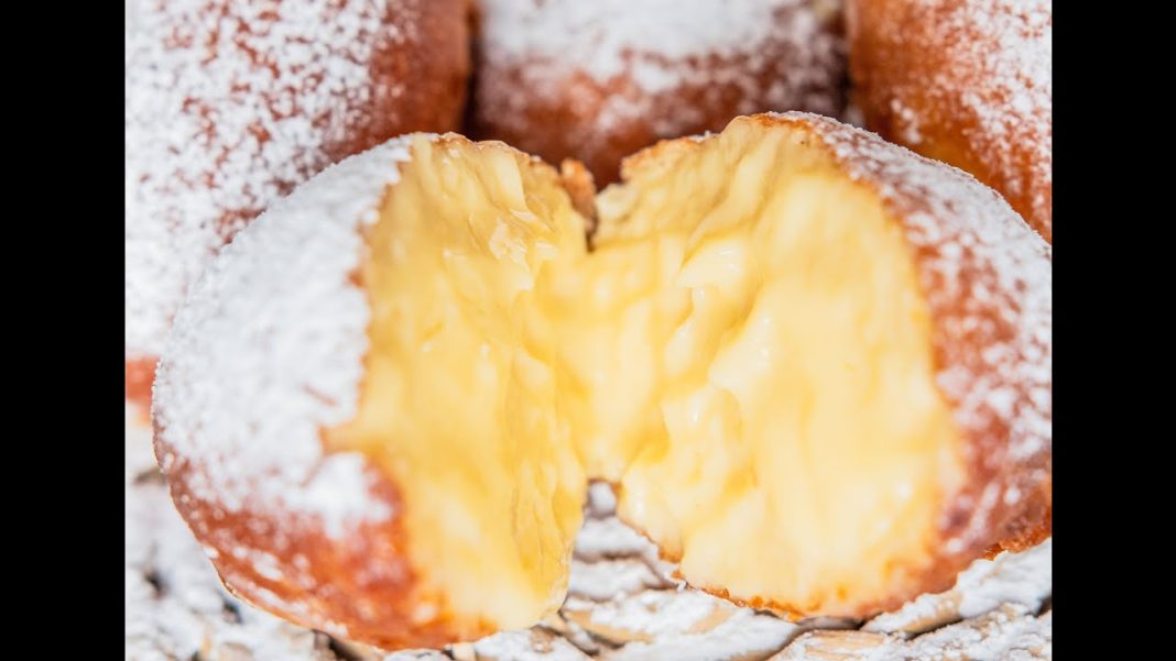 Berlinas rellenas de crema: la merienda más dulce que nadie resiste