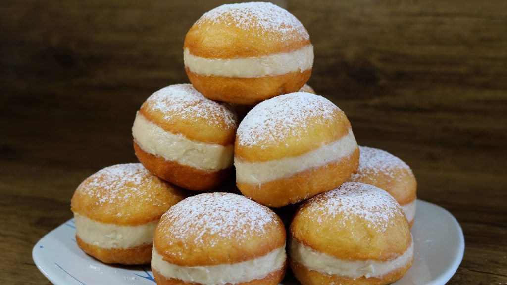 Berlinas rellenas de crema: la merienda más dulce que nadie resiste 62 Berlinas rellenas de crema: la merienda más dulce que nadie resiste