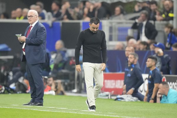 Pep Guardiola Xavi Hernández