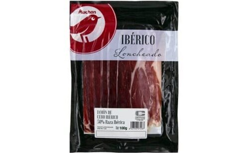 El jamón ibérico Auchan de Alcampo