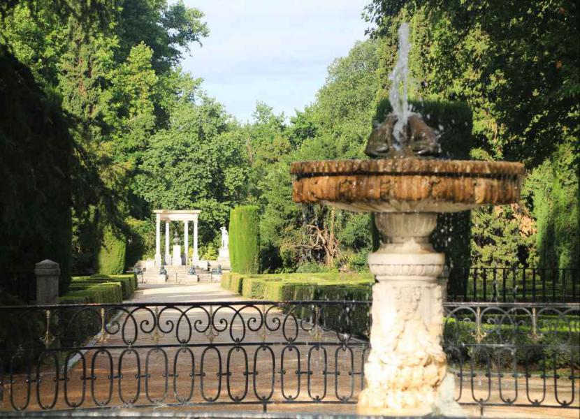 El parque de El Capricho