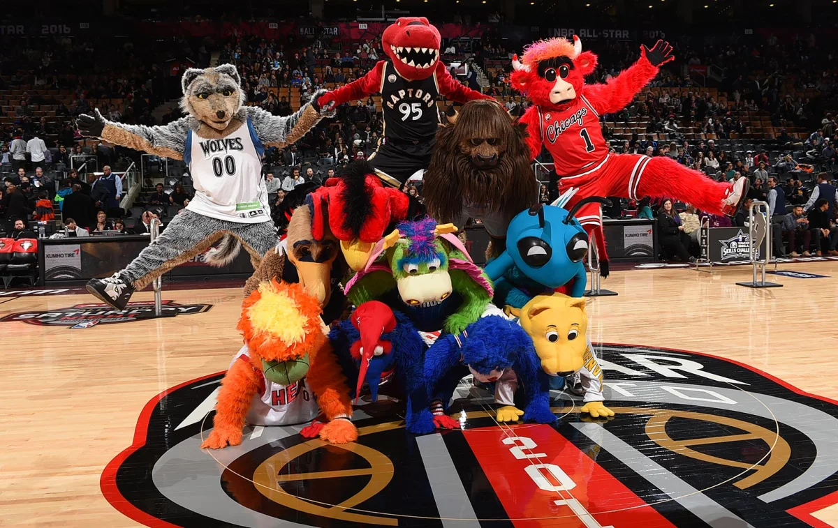 Este es el listado completo de todas las mascotas de la NBA