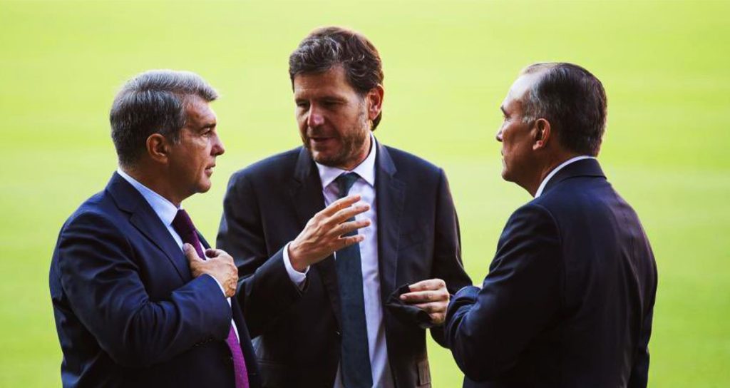 Joan Laporta y Mateu Alemany podría incluirlo en su hoja de ruta